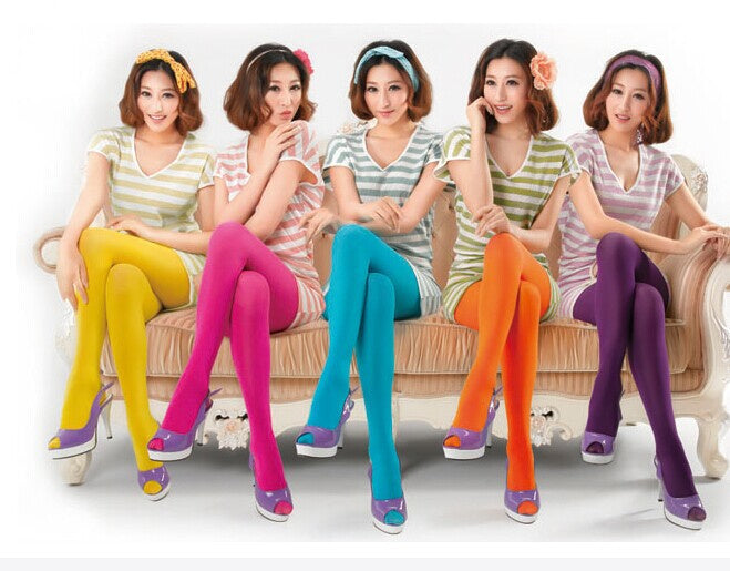 Fashion Women 13 Colors Cotton Tights Pants Stirrup Leggings Spring Autumn Warm Bottoms(One Size,2 Types)